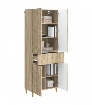 vidaXL Cabinet Set 2 pcs Engineered Wood