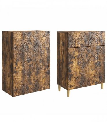 vidaXL Cabinet Set 2 pcs Engineered Wood