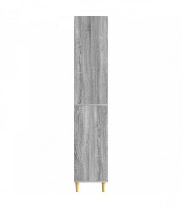 vidaXL Cabinet Set 2 pcs Grey Sonoma Engineered Wood