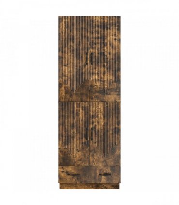 vidaXL Cabinet Set 2 pcs Smoked Oak Engineered Wood