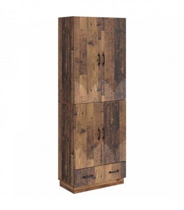 vidaXL Cabinet Set 2 pcs Old Wood Engineered Wood