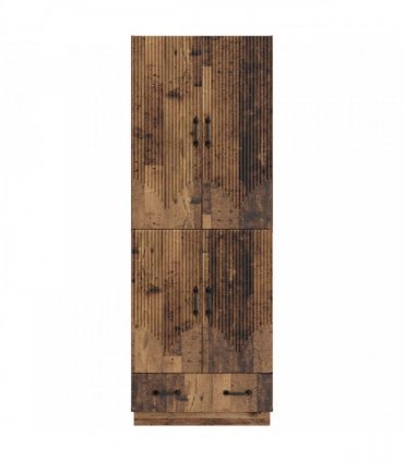 vidaXL Cabinet Set 2 pcs Old Wood Engineered Wood