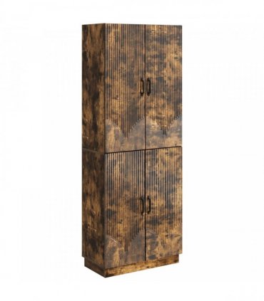 vidaXL Cabinet Set 2 pcs Smoked Oak Engineered Wood
