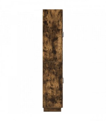 vidaXL Cabinet Set 2 pcs Smoked Oak Engineered Wood