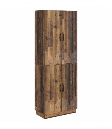 vidaXL Cabinet Set 2 pcs Old Wood Engineered Wood
