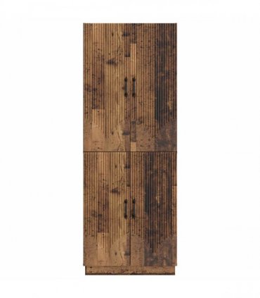 vidaXL Cabinet Set 2 pcs Old Wood Engineered Wood