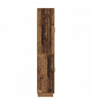 vidaXL Cabinet Set 2 pcs Old Wood Engineered Wood