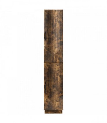 vidaXL Cabinet Set 2 pcs Smoked Oak Engineered Wood