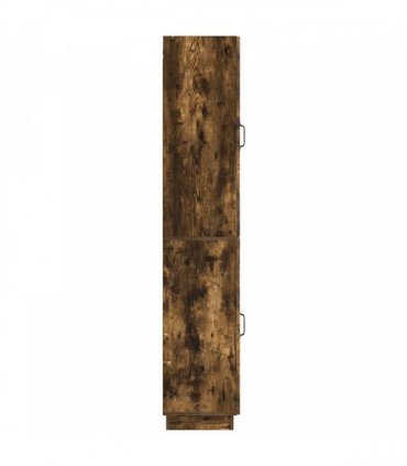 vidaXL Cabinet Set 2 pcs Smoked Oak Engineered Wood