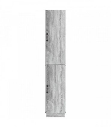 vidaXL Cabinet Set 2 pcs Grey Sonoma Engineered Wood