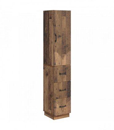 vidaXL Cabinet Set 2 pcs 33 x 34.5 x 87 cm Engineered Wood Old Wood
