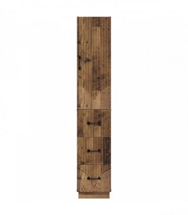 vidaXL Cabinet Set 2 pcs 33 x 34.5 x 87 cm Engineered Wood Old Wood