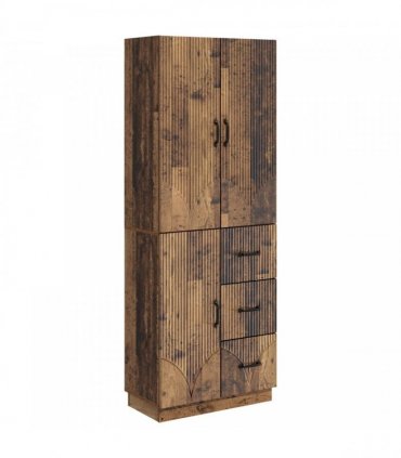 vidaXL Cabinet Set 2 pcs Old Wood Engineered Wood