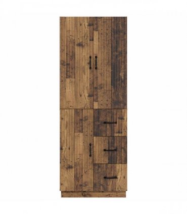 vidaXL Cabinet Set 2 pcs Old Wood Engineered Wood