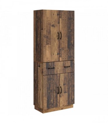 vidaXL Cabinet Set 2 pcs Old Wood Engineered Wood