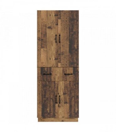 vidaXL Cabinet Set 2 pcs Old Wood Engineered Wood