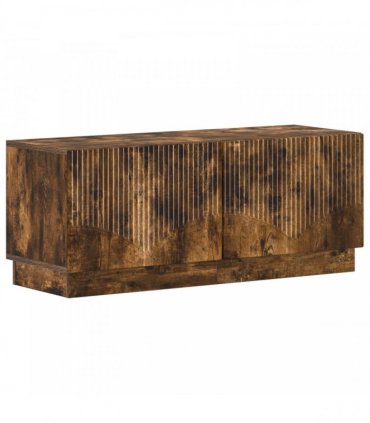 vidaXL LED TV Cabinet HOORN 3 pcs Smoked Oak Engineered Wood