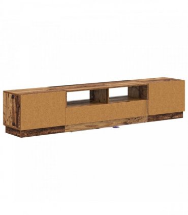 vidaXL LED TV Cabinet HOORN 3 pcs Old Wood Engineered Wood