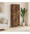 vidaXL Cabinet Set 2 pcs Smoked Oak Engineered Wood