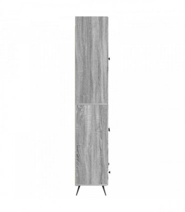 vidaXL Cabinet Set 2 pcs Grey Sonoma Engineered Wood
