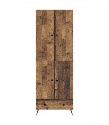 vidaXL Cabinet Set 2 pcs Old Wood Engineered Wood