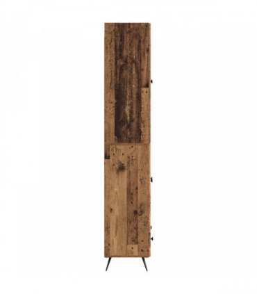 vidaXL Cabinet Set 2 pcs Old Wood Engineered Wood