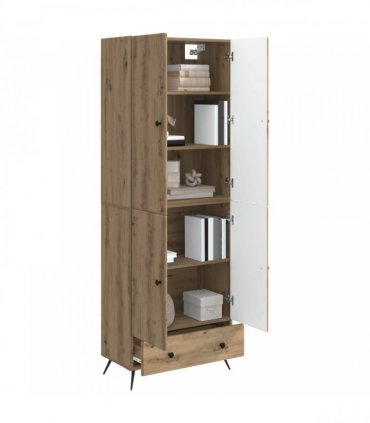 vidaXL Cabinet Set 2 pcs Artisan Oak Engineered Wood