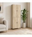 vidaXL Cabinet Set 2 pcs Sonoma Oak Engineered Wood