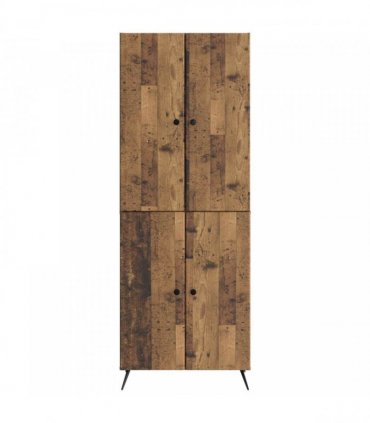 vidaXL Cabinet Set 2 pcs Old Wood Engineered Wood