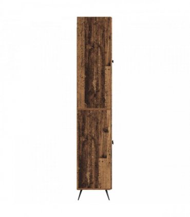 vidaXL Cabinet Set 2 pcs Old Wood Engineered Wood