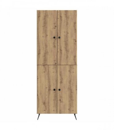 vidaXL Cabinet Set 2 pcs Artisan Oak Engineered Wood