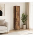 vidaXL Cabinet Set 2 pcs Old Wood Engineered Wood