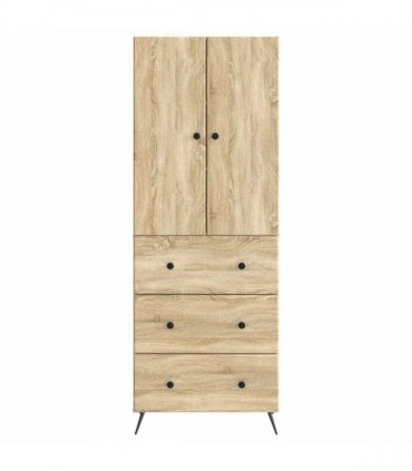 vidaXL Cabinet Set 2 pcs 66 x 34.5 x 90 cm Engineered Wood Sonoma Oak