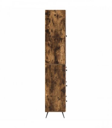 vidaXL Cabinet Set 2 pcs 66 x 34.5 x 90 cm Engineered Wood Smoked Oak