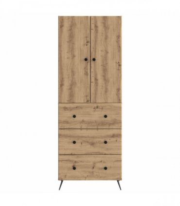vidaXL Cabinet Set 2 pcs 66 x 34.5 x 90 cm Engineered Wood Artisan Oak