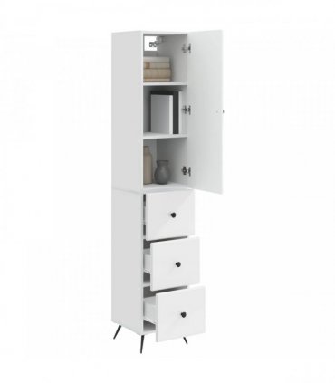 vidaXL Cabinet Set 2 pcs 33 x 34.5 x 180 cm Engineered Wood