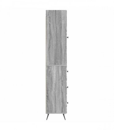vidaXL Cabinet Set 2 pcs 33 x 34.5 x 180 cm Engineered Wood