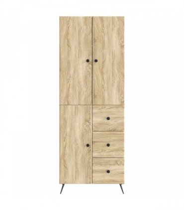 vidaXL Cabinet Set 2 pcs Sonoma Oak Engineered Wood