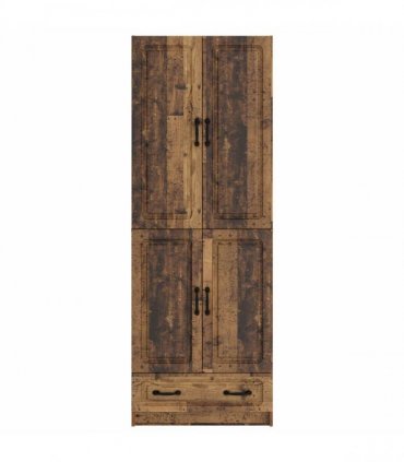 vidaXL Cabinet Set 2 pcs Old Wood Engineered Wood