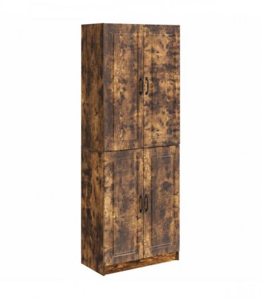 vidaXL Cabinet Set 2 pcs Smoked Oak 66 x 34.5 x 87 cm Engineered Wood