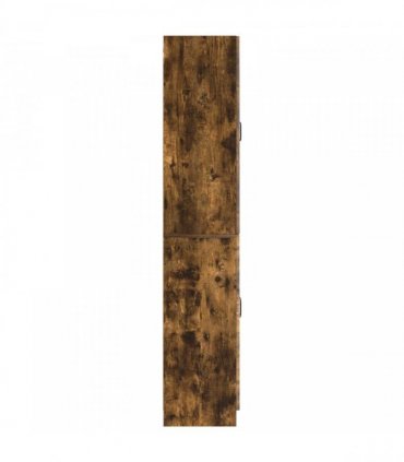 vidaXL Cabinet Set 2 pcs Smoked Oak 66 x 34.5 x 87 cm Engineered Wood