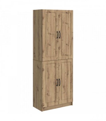 vidaXL Cabinet Set 2 pcs Artisan Oak 66 x 34.5 x 87 cm Engineered Wood