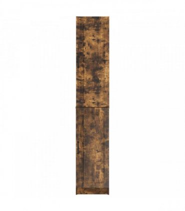 vidaXL Cabinet Set 2 pcs Smoked Oak 33 x 34.5 x 87 cm Engineered Wood