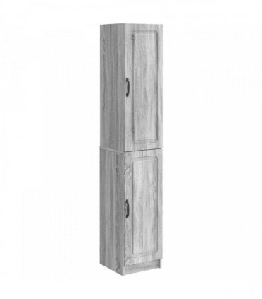 vidaXL Cabinet Set 2 pcs Grey Sonoma Engineered Wood