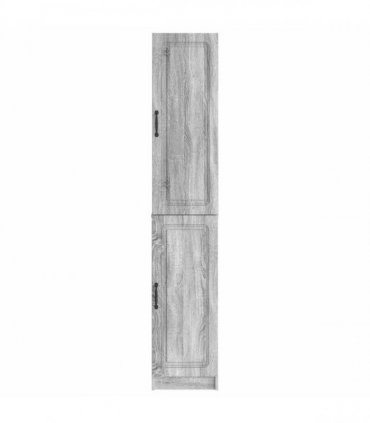 vidaXL Cabinet Set 2 pcs Grey Sonoma Engineered Wood