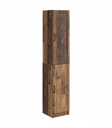 vidaXL Cabinet Set 2 pcs Old Wood Engineered Wood