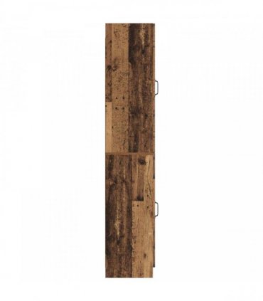 vidaXL Cabinet Set 2 pcs Old Wood Engineered Wood