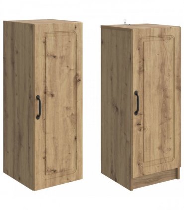 vidaXL Cabinet Set 2 pcs Artisan Oak Engineered Wood