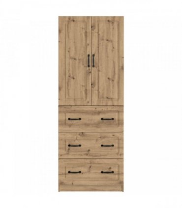 vidaXL Cabinet Set 2 pcs 66 x 34.5 x 87 cm Engineered Wood Artisan Oak
