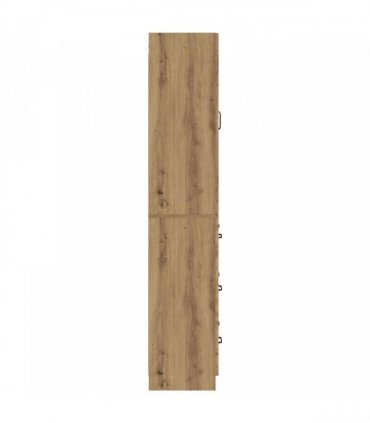 vidaXL Cabinet Set 2 pcs 66 x 34.5 x 87 cm Engineered Wood Artisan Oak